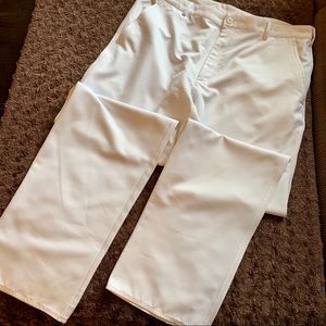 NIKE Dri-Fit White Golf Pants- Like New